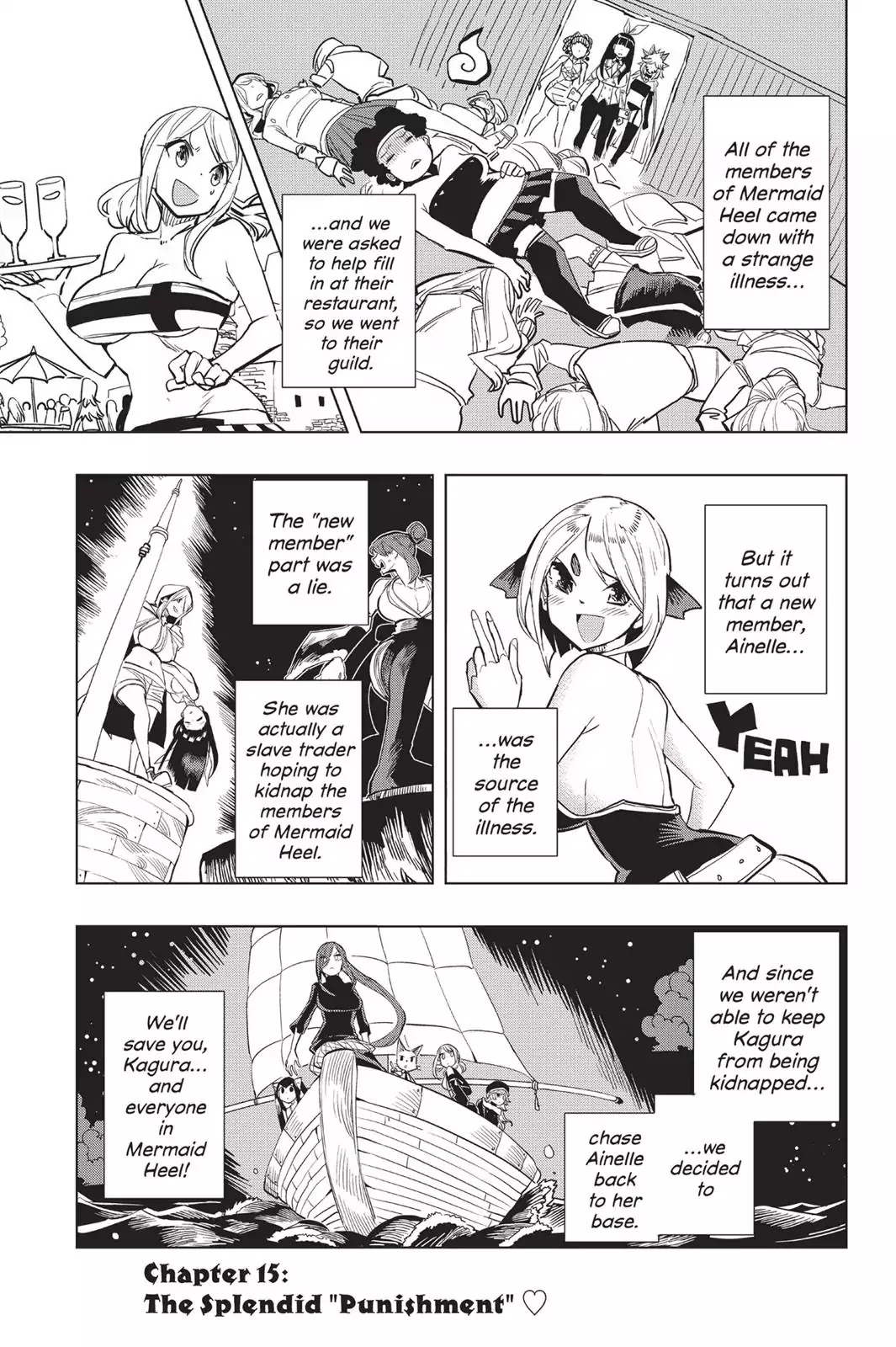 Fairy Girls Chapter 14 page 1 - Chapter 14: The Splendid "Punishment"