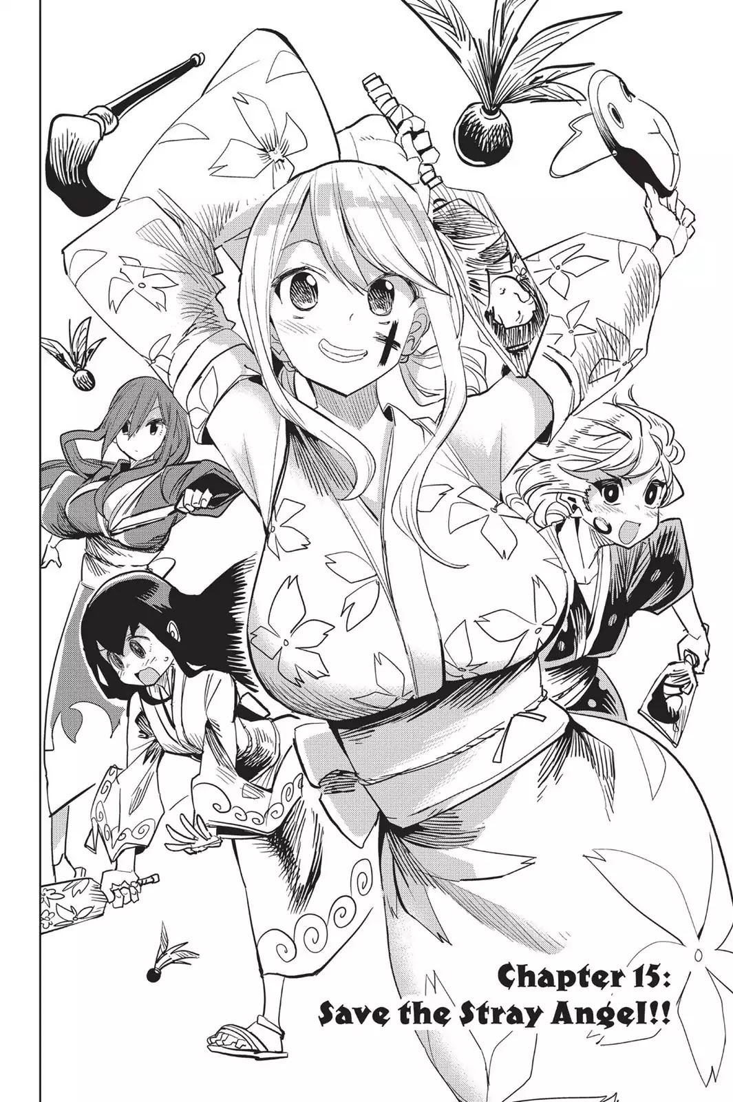 Fairy Girls Chapter 15 page 1 - Chapter 15: Save the Stray Angel!!
