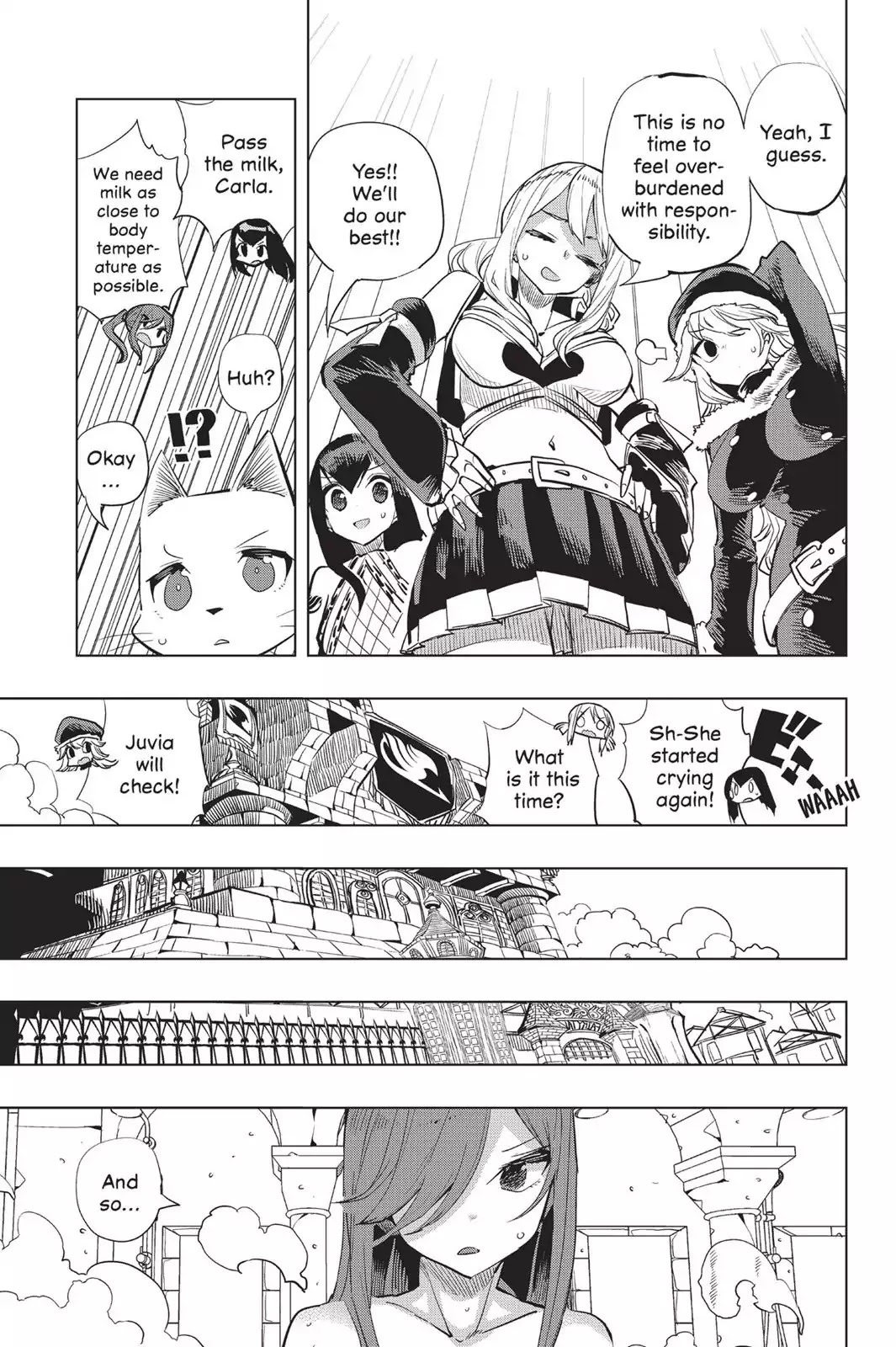 Fairy Girls Chapter 15 page 12 - Chapter 15: Save the Stray Angel!!