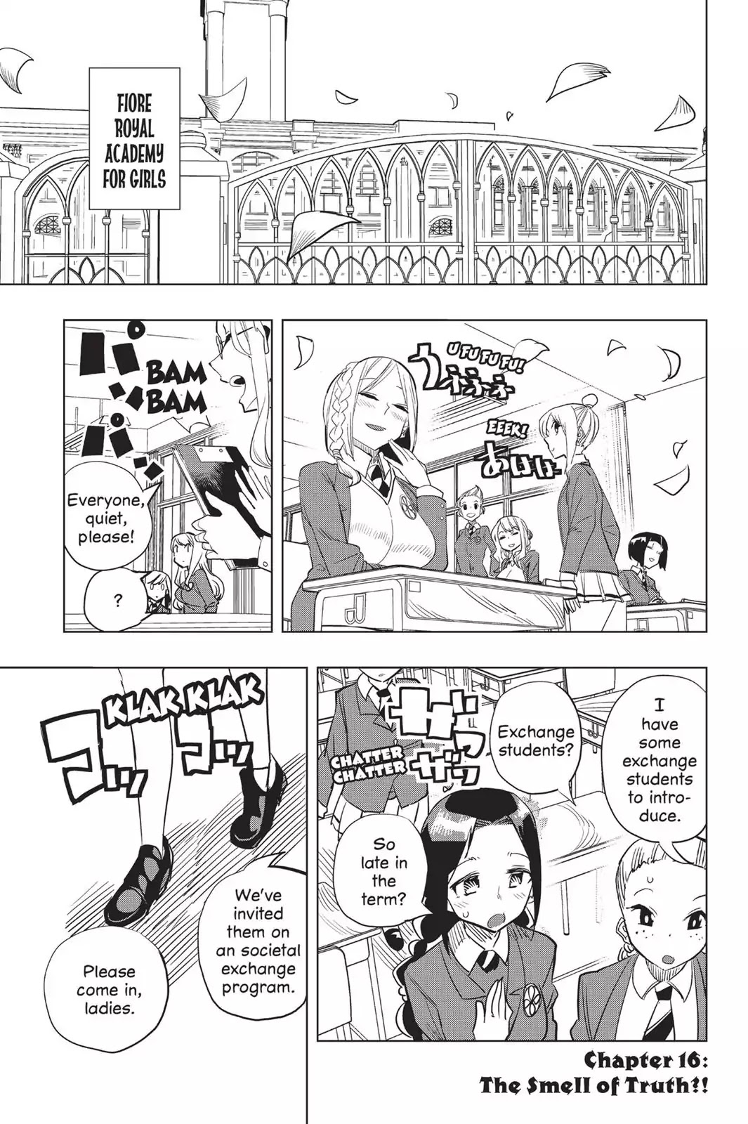 Fairy Girls Chapter 16 page 1 - Chapter 16: The Smell of Truth?!