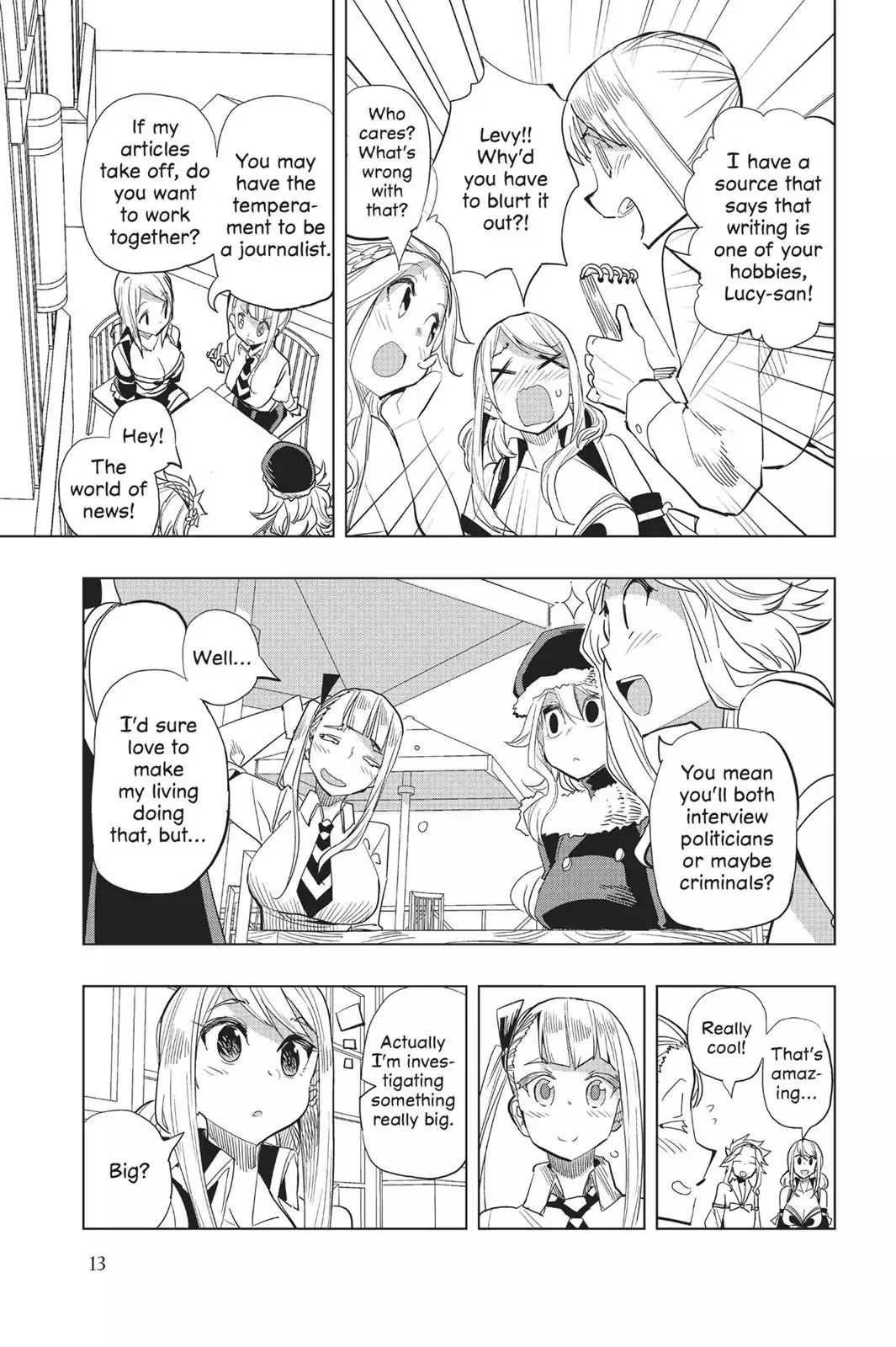 Fairy Girls Chapter 17 page 13 - Chapter 17: Some Investigative Reporting is Dangerous