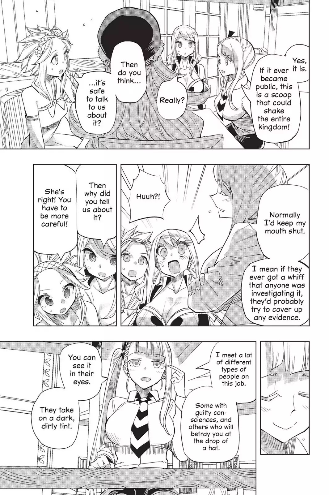 Fairy Girls Chapter 17 page 15 - Chapter 17: Some Investigative Reporting is Dangerous