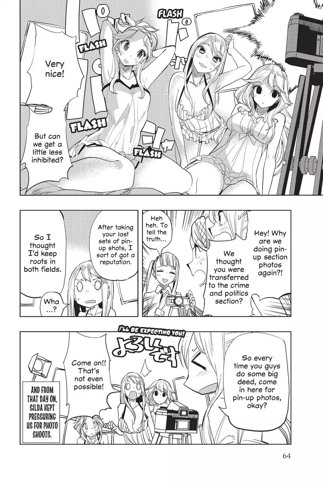 Fairy Girls Chapter 17 page 64 - Chapter 17: Some Investigative Reporting is Dangerous