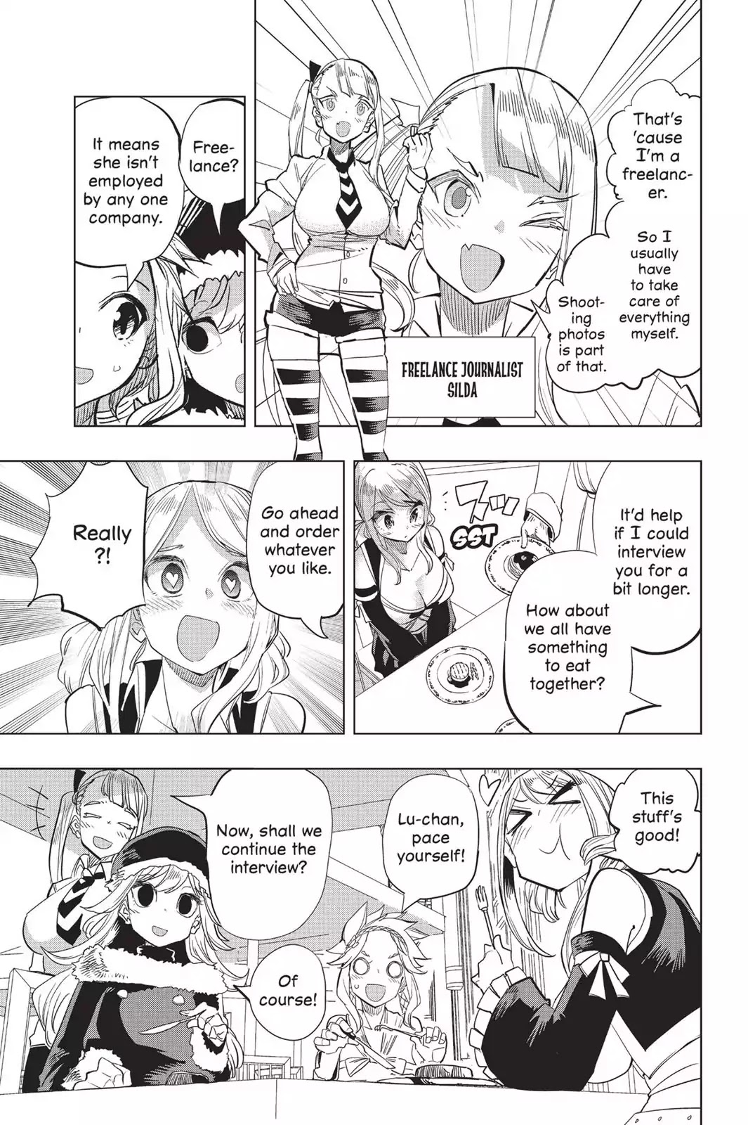 Fairy Girls Chapter 17 page 9 - Chapter 17: Some Investigative Reporting is Dangerous