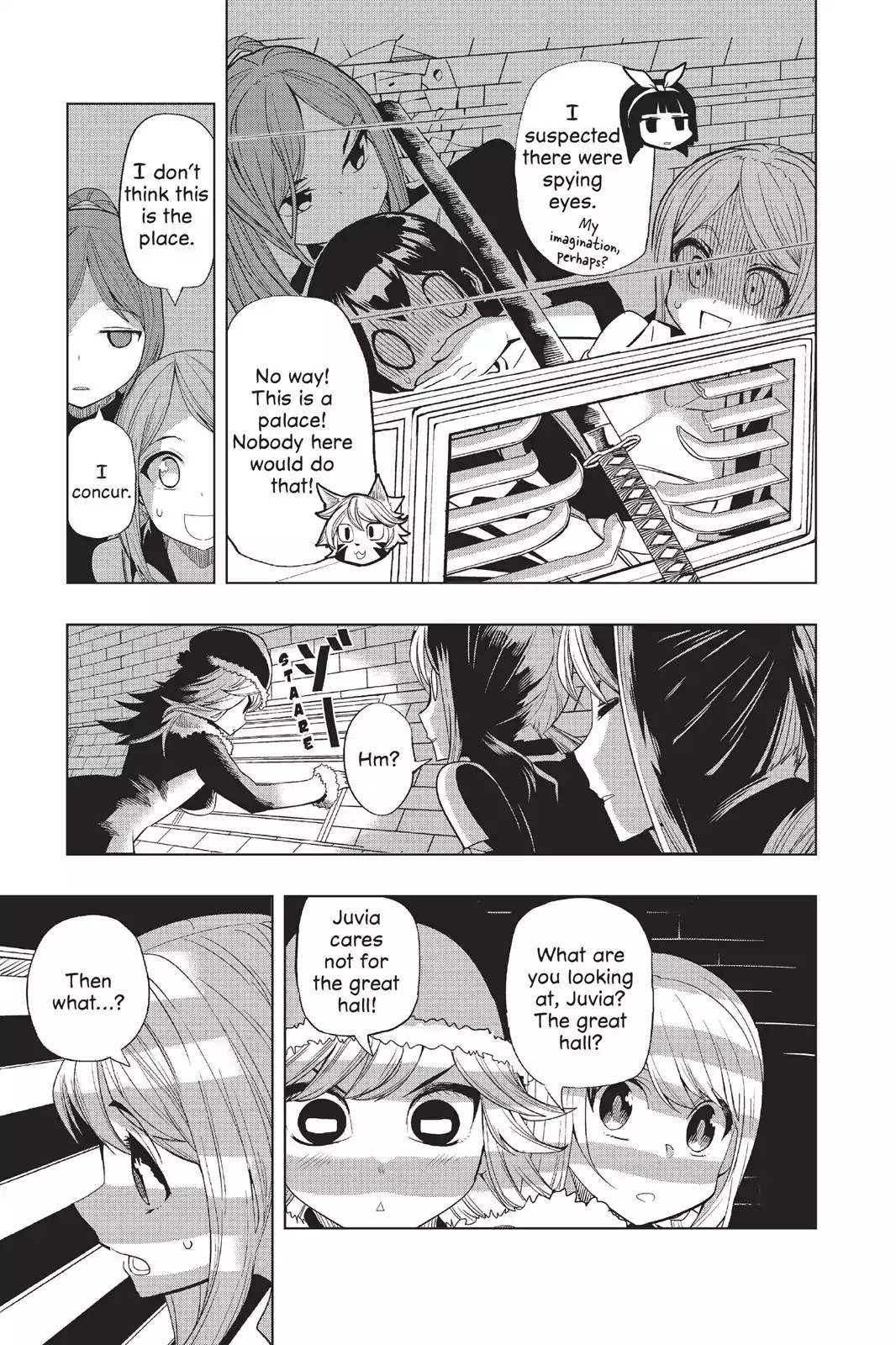 Fairy Girls Chapter 2 page 11 - Chapter 2: Charge! Palace-ing • Bathing • Flying?!
