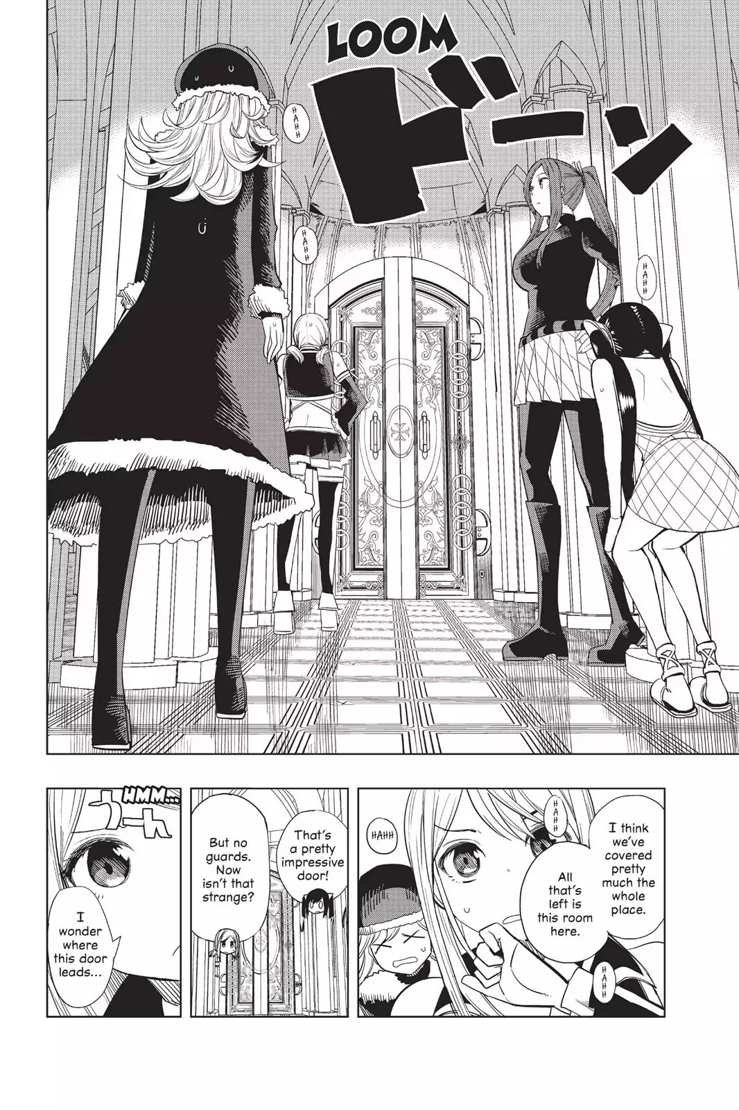 Fairy Girls Chapter 2 page 14 - Chapter 2: Charge! Palace-ing • Bathing • Flying?!