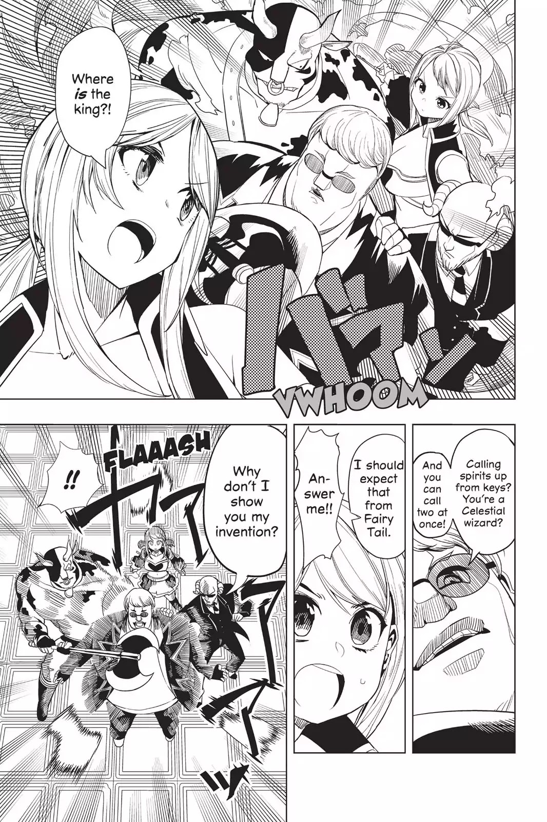 Fairy Girls Chapter 2 page 27 - Chapter 2: Charge! Palace-ing • Bathing • Flying?!