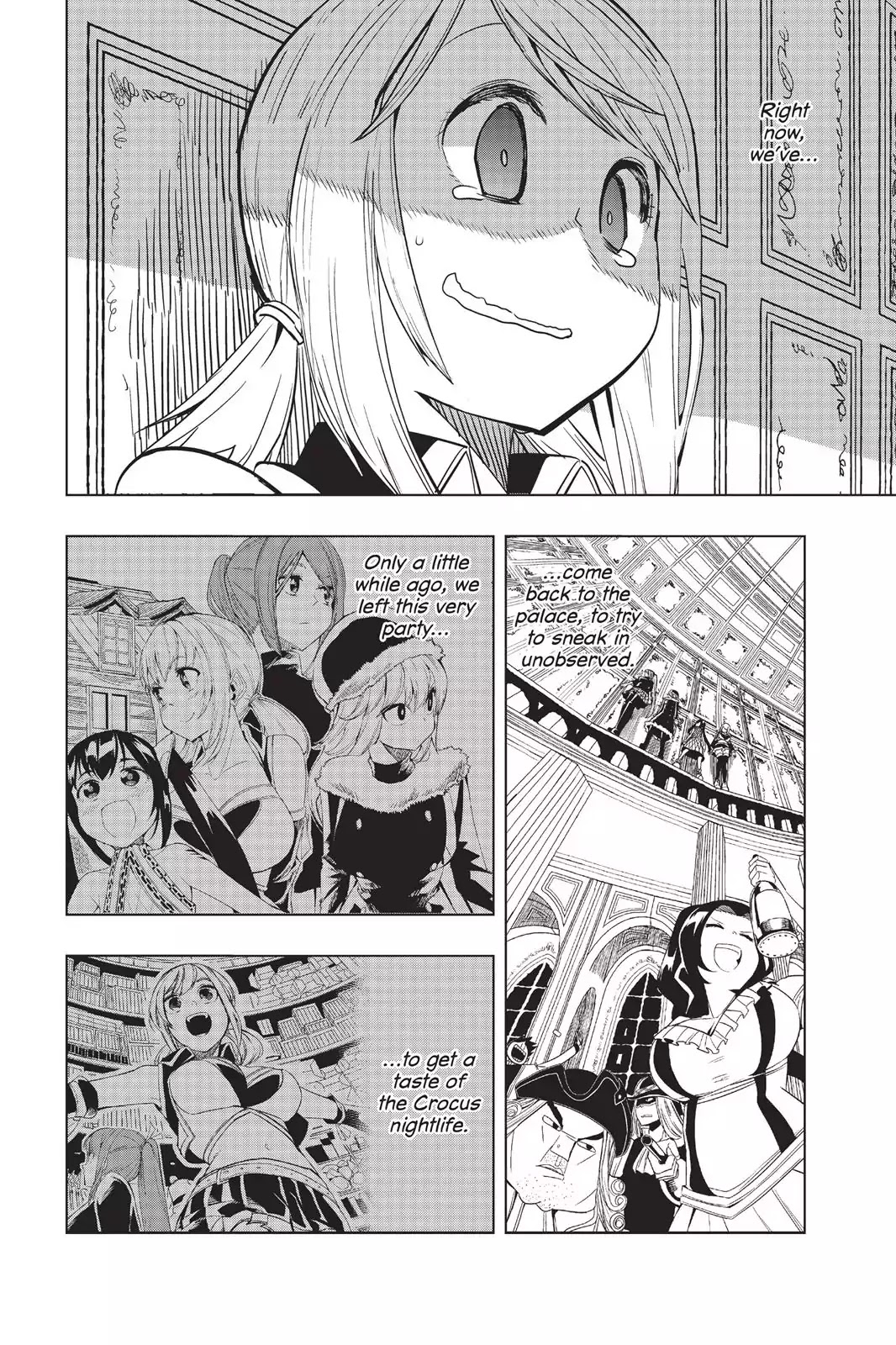 Fairy Girls Chapter 2 page 3 - Chapter 2: Charge! Palace-ing • Bathing • Flying?!