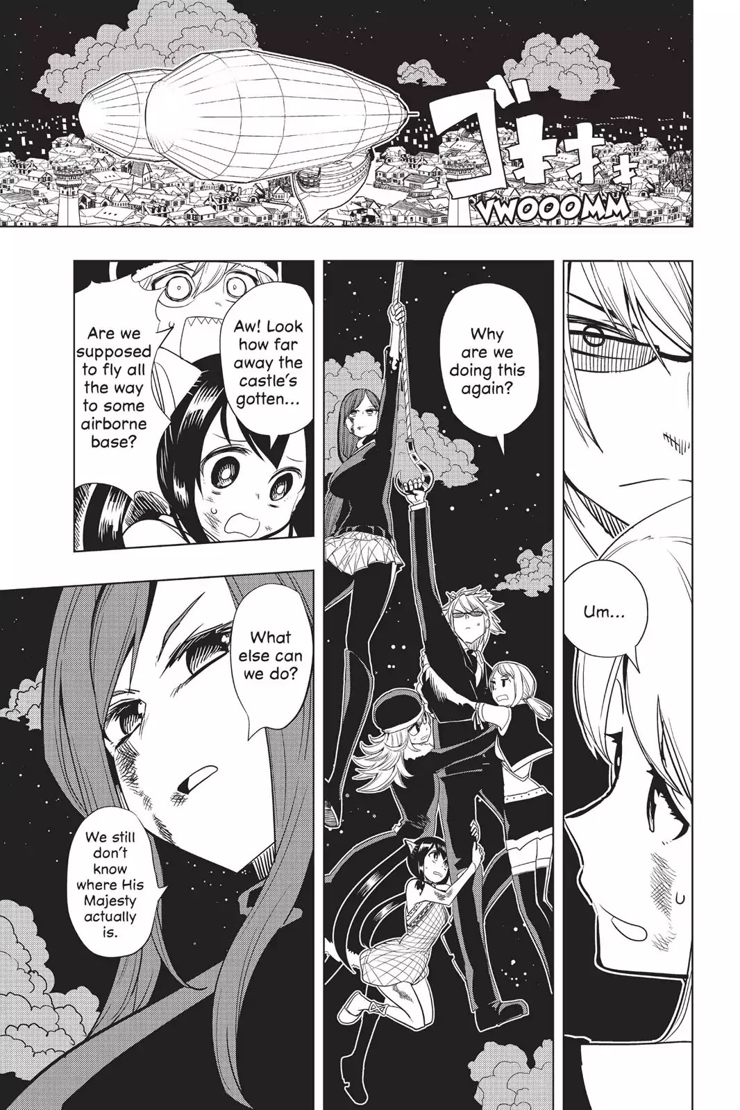 Fairy Girls Chapter 2 page 38 - Chapter 2: Charge! Palace-ing • Bathing • Flying?!
