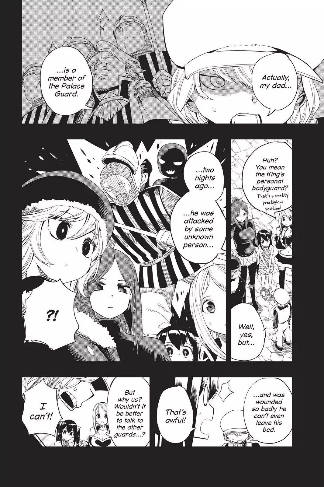 Fairy Girls Chapter 2 page 5 - Chapter 2: Charge! Palace-ing • Bathing • Flying?!
