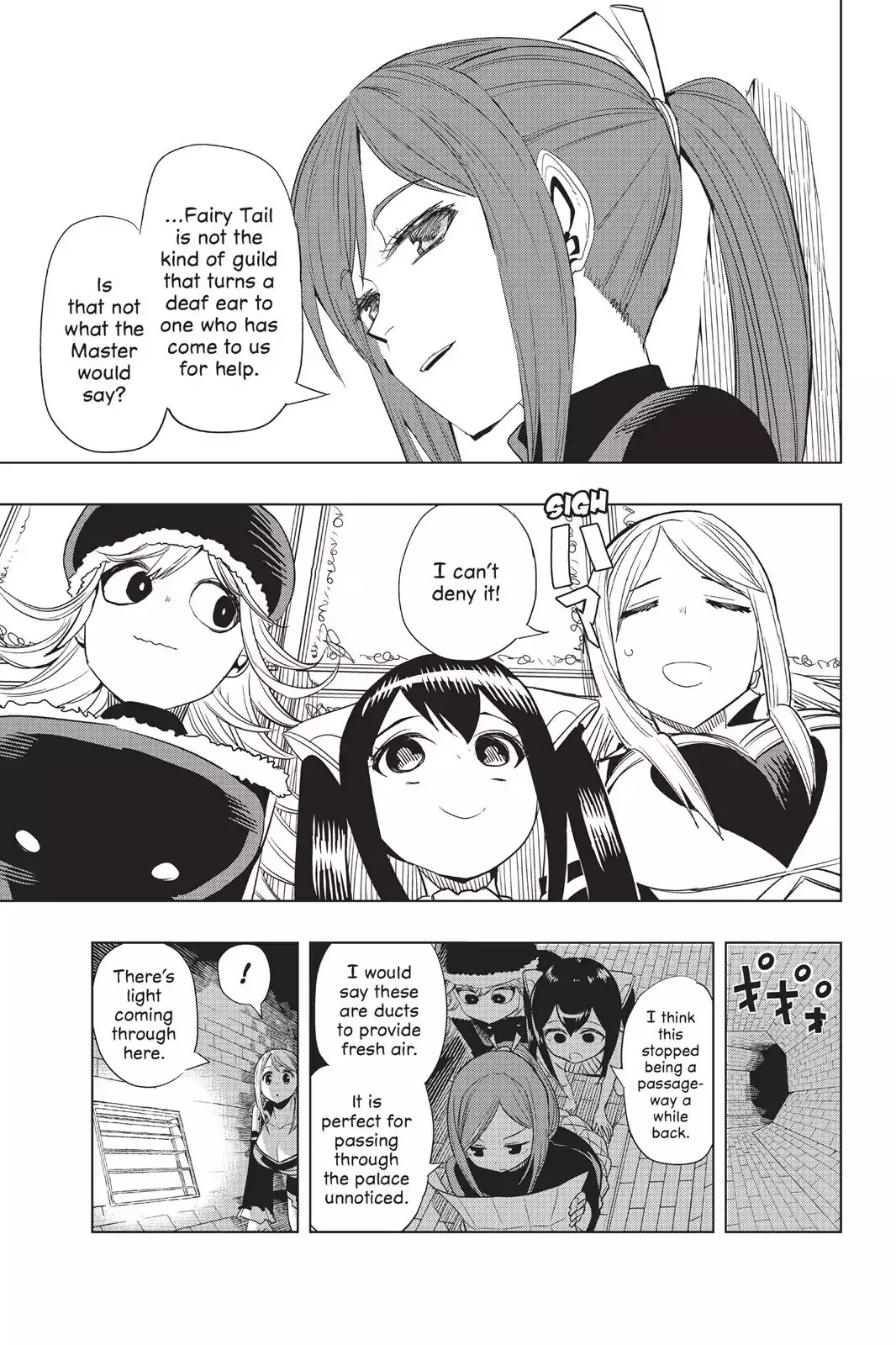 Fairy Girls Chapter 2 page 8 - Chapter 2: Charge! Palace-ing • Bathing • Flying?!