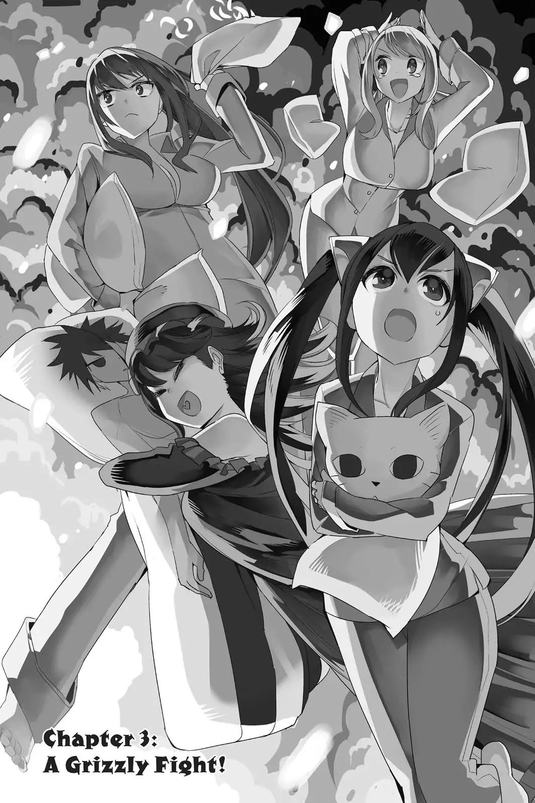 Fairy Girls Chapter 3 page 1 - Chapter 3: A Grizzly Fight!