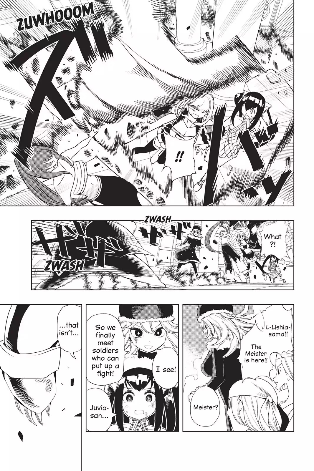 Fairy Girls Chapter 3 page 20 - Chapter 3: A Grizzly Fight!