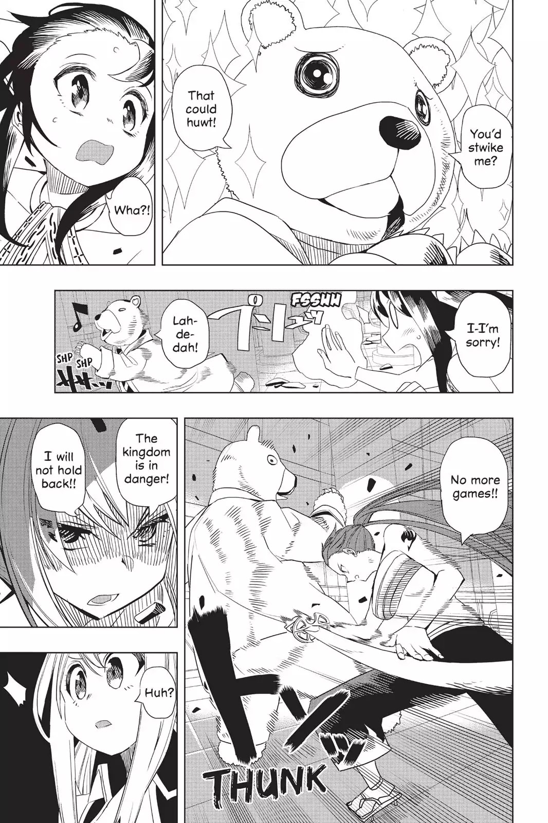 Fairy Girls Chapter 3 page 24 - Chapter 3: A Grizzly Fight!
