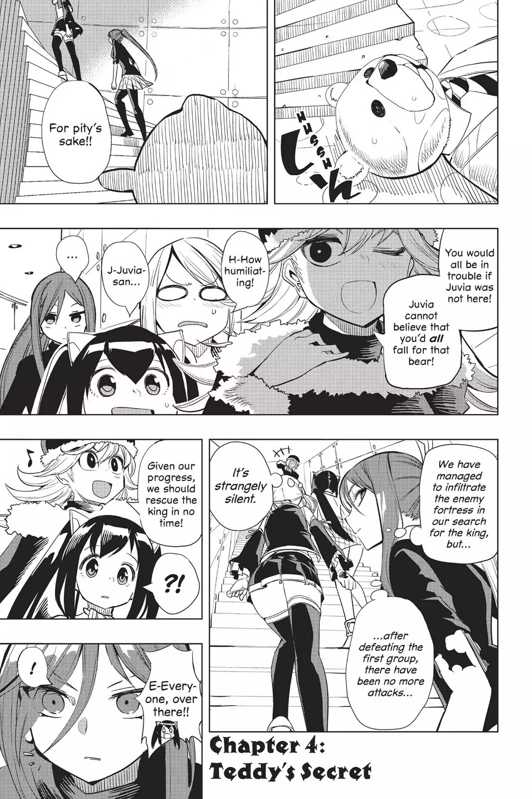 Fairy Girls Chapter 4 page 1 - Chapter 4: The Secret Of "Mr. Bear"