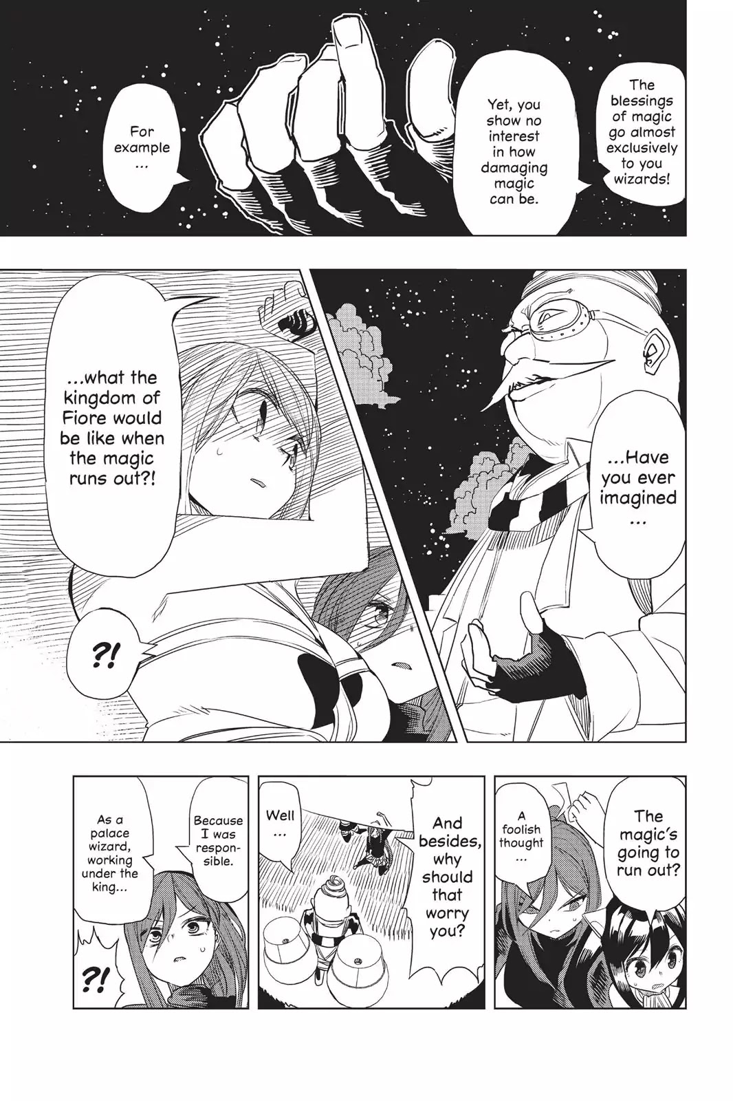 Fairy Girls Chapter 5 page 7 - Chapter 5: What a Wizard is Prepared For