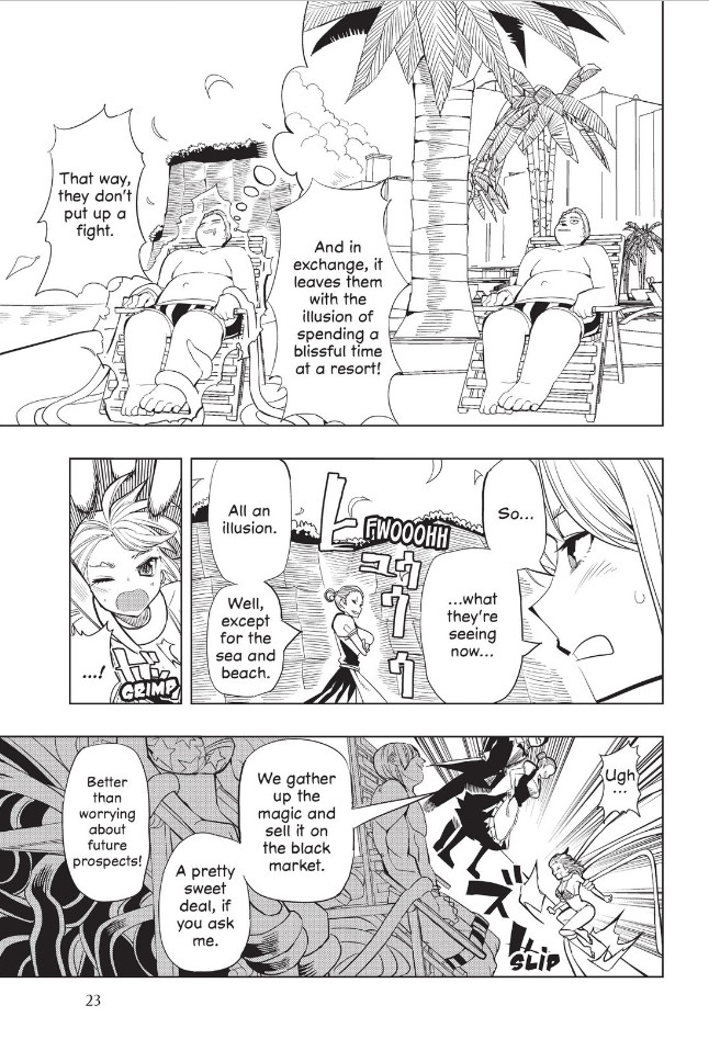 Fairy Girls Chapter 6 page 19 - Chapter 6 : The battle of beauty between these bare-footed fairies