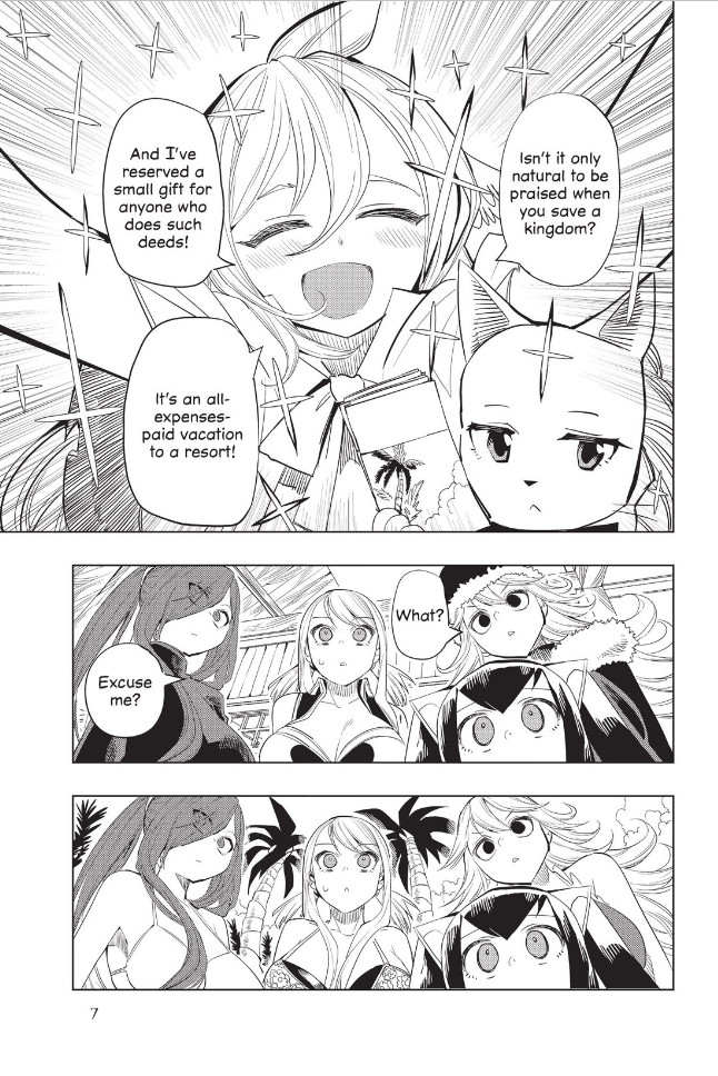 Fairy Girls Chapter 6 page 5 - Chapter 6 : The battle of beauty between these bare-footed fairies