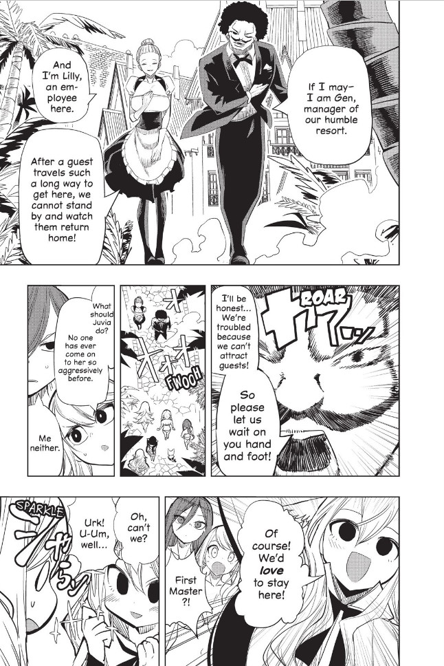 Fairy Girls Chapter 6 page 8 - Chapter 6 : The battle of beauty between these bare-footed fairies