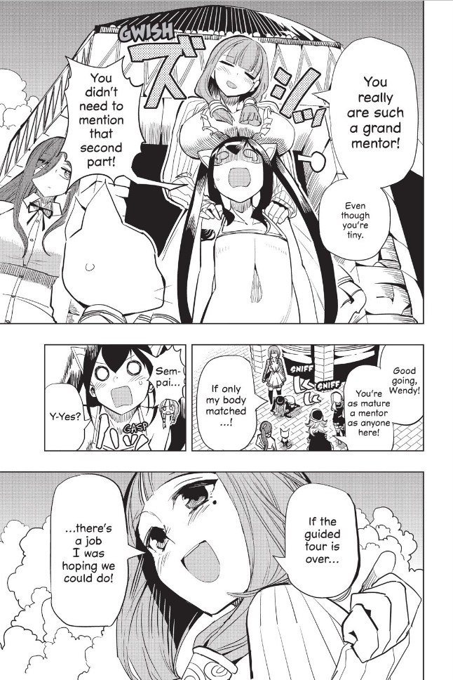 Fairy Girls Chapter 7 page 21 - Chapter 7 : Wendy's… first time!?