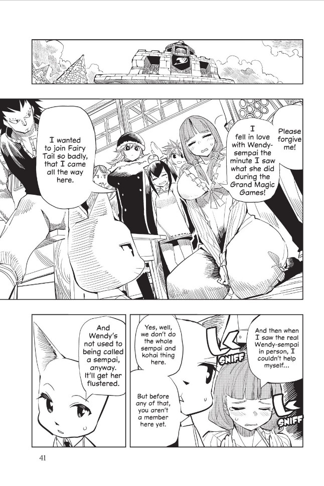 Fairy Girls Chapter 7 page 6 - Chapter 7 : Wendy's… first time!?