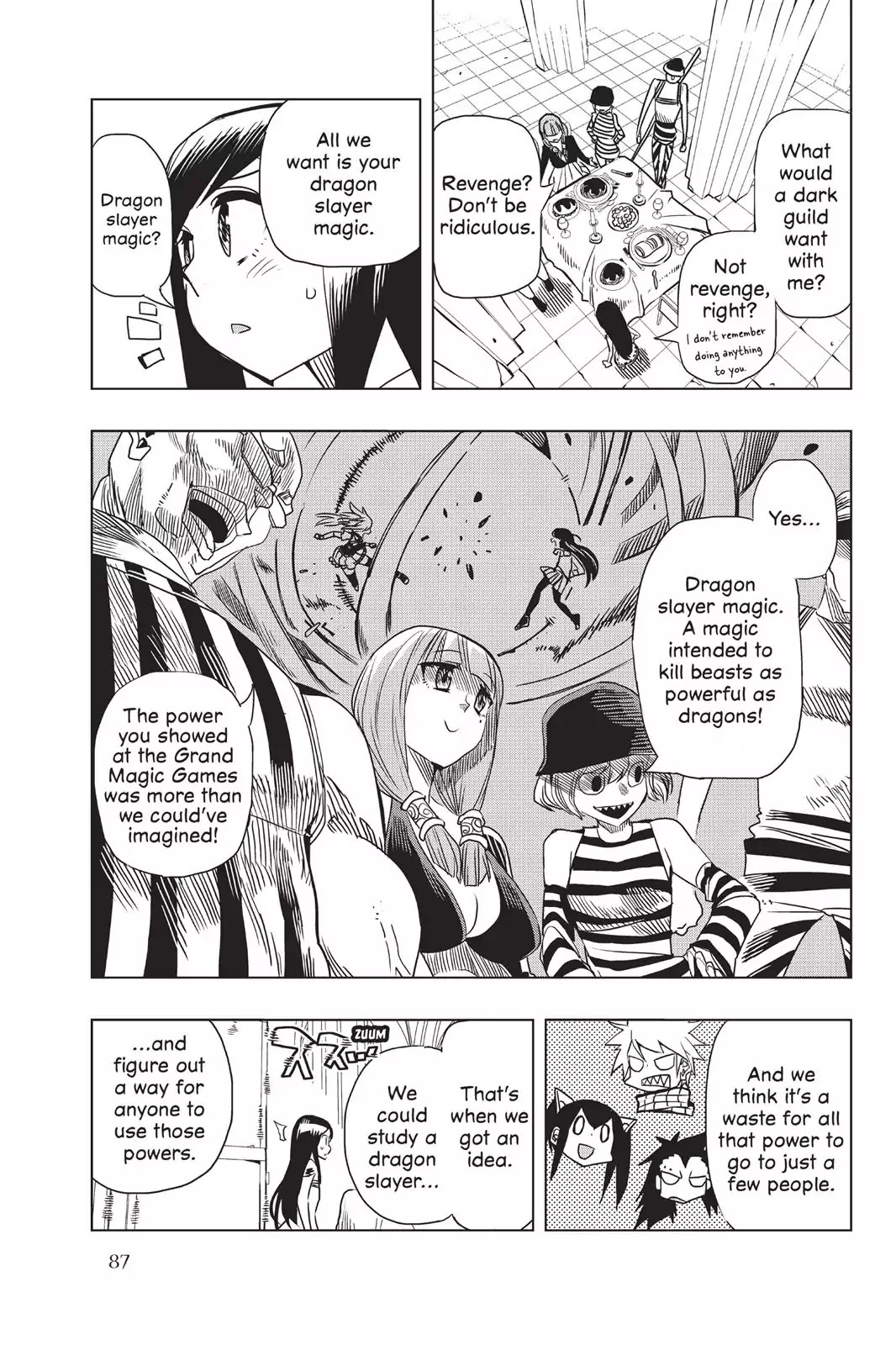 Fairy Girls Chapter 8 page 10 - Chapter 8: With an Unbreakable Spirit
