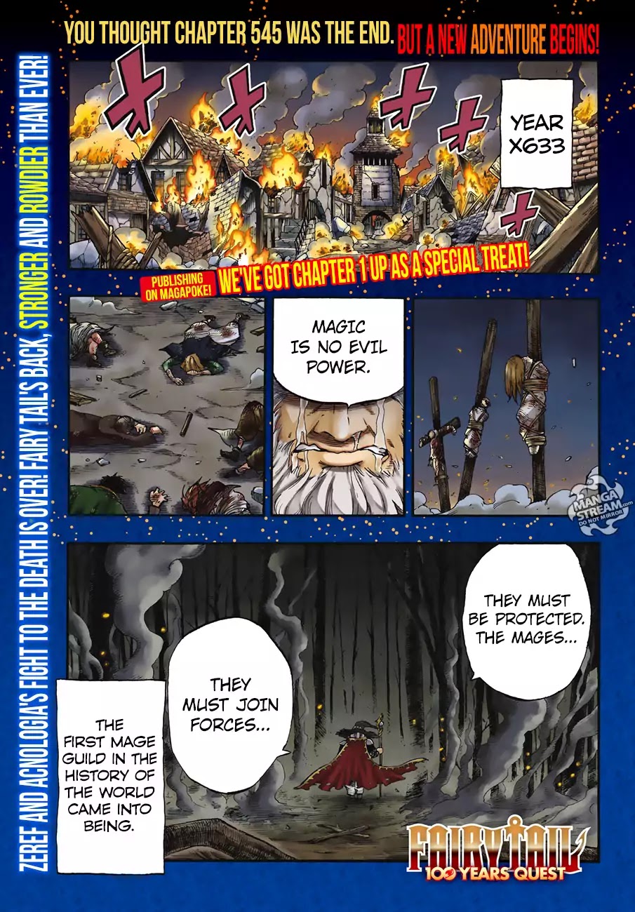Fairy Tail: 100 Years Quest Chapter 1 page 1 - Chapter 1: The First Guild and The Best Guild