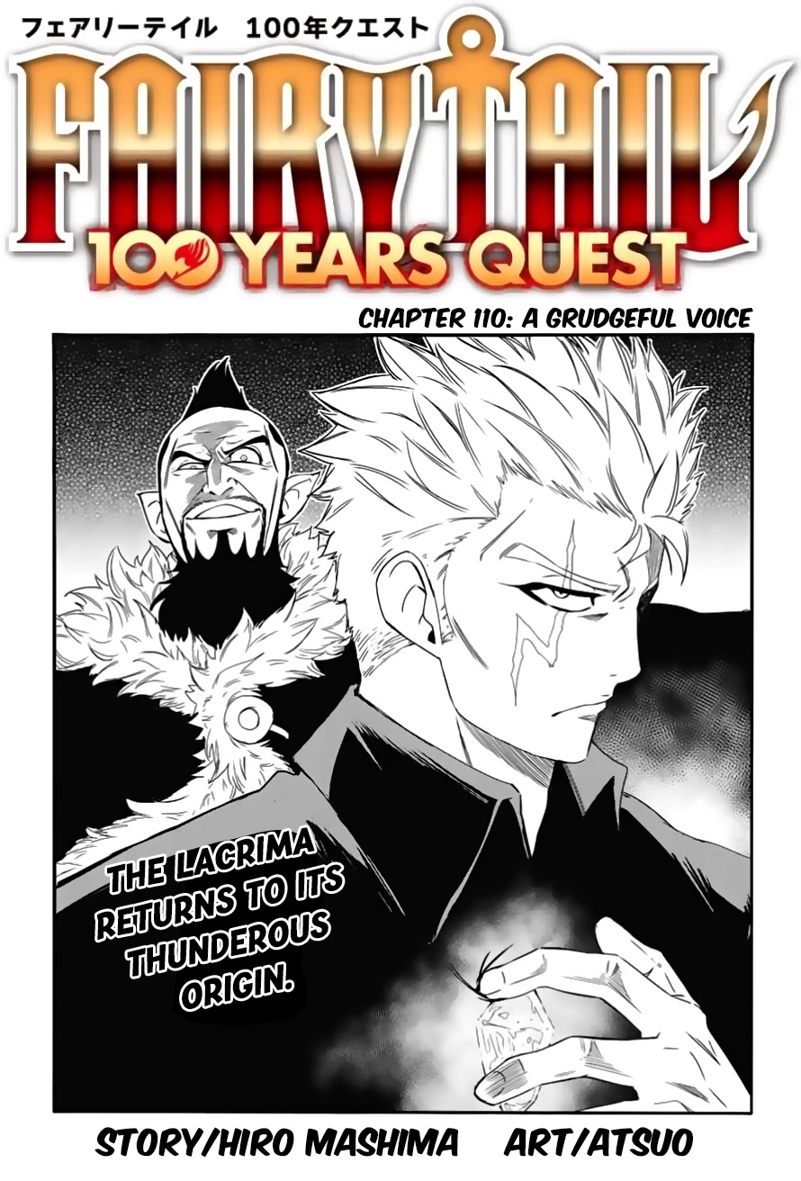 Fairy Tail: 100 Years Quest Chapter 110 page 1 - Chapter 110: A Grudgeful Voice