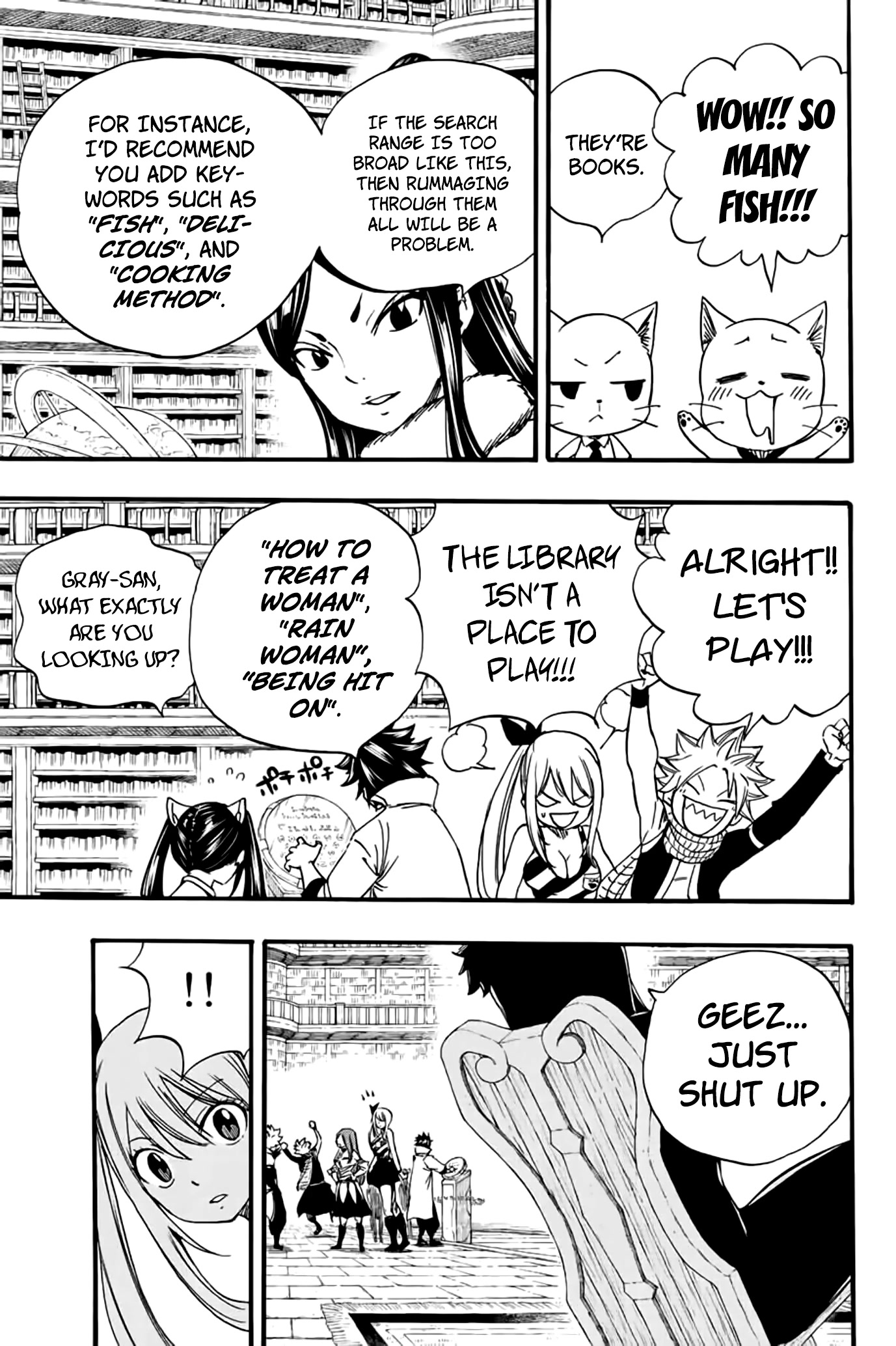 Fairy Tail: 100 Years Quest Chapter 125 page 6 - Chapter 125: The Study Hall of Saber