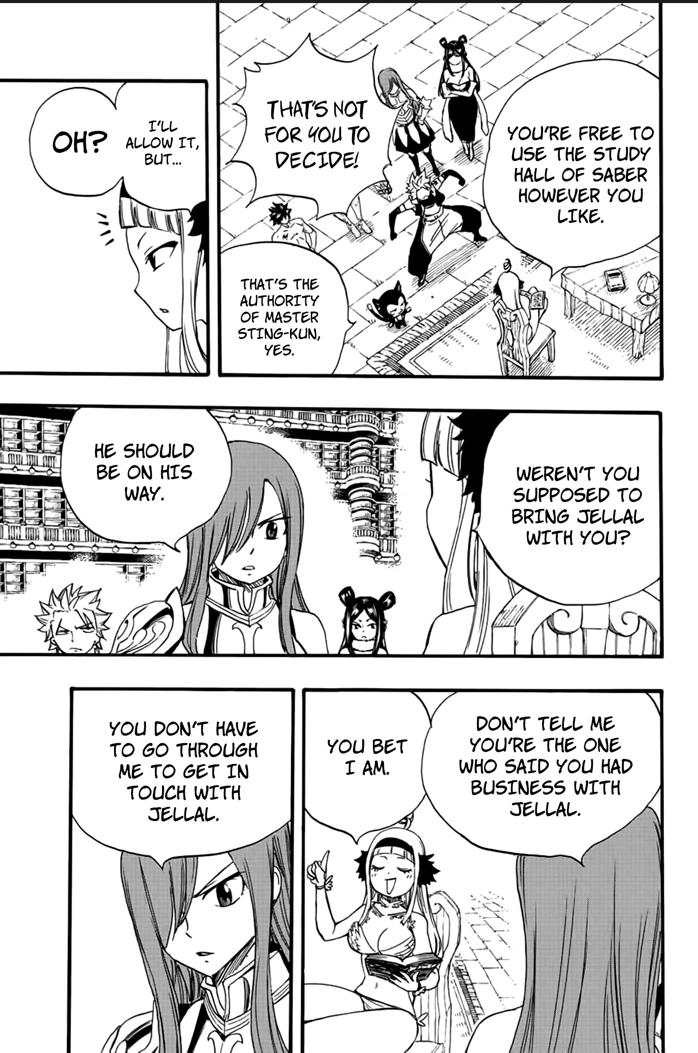 Fairy Tail: 100 Years Quest Chapter 125 page 8 - Chapter 125: The Study Hall of Saber