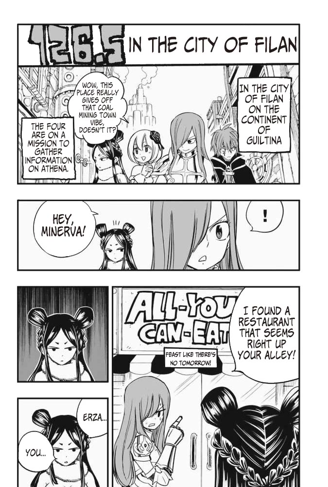 Fairy Tail: 100 Years Quest Chapter 126.5 page 1 - Chapter 126.5: In the City of Filan