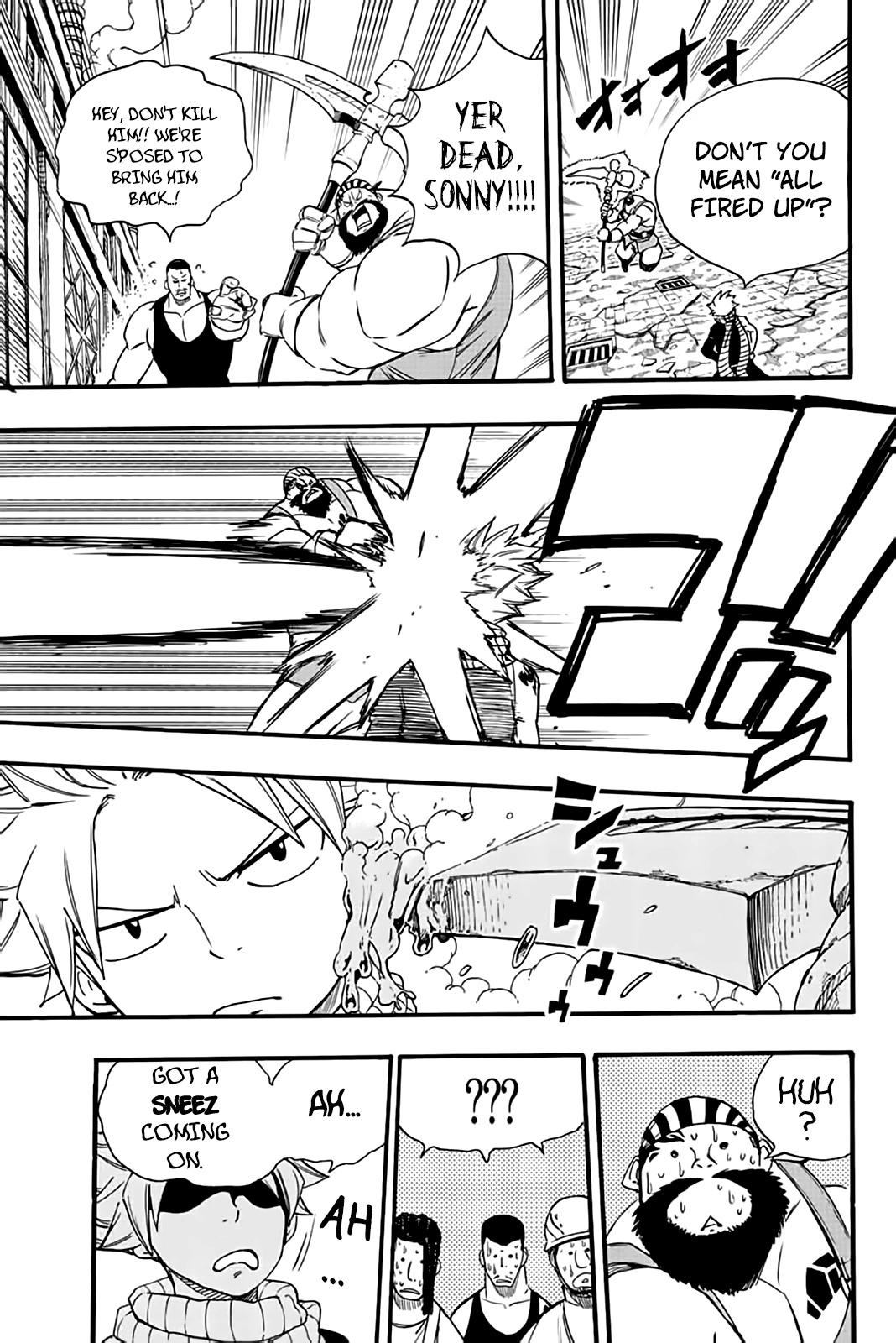 Fairy Tail: 100 Years Quest Chapter 127 page 8 - Chapter 127: Code of the Coal Miner Guild