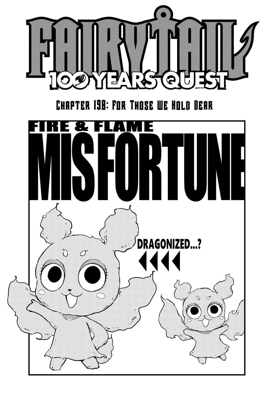 Fairy Tail: 100 Years Quest Chapter 190 page 1 - Chapter 190: For Those we hold Dear