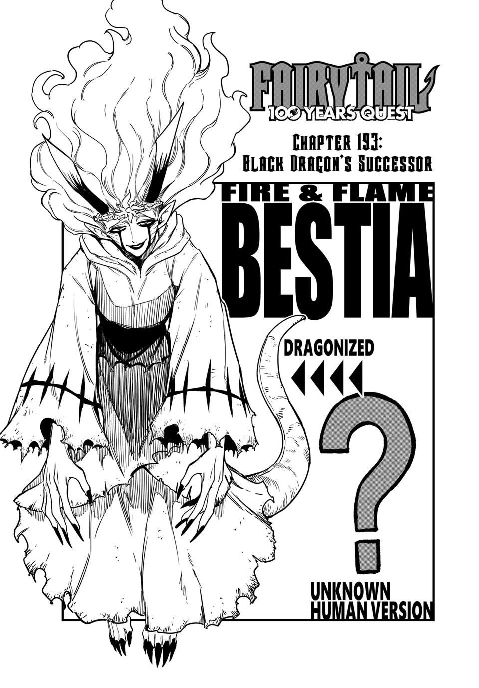Fairy Tail: 100 Years Quest Chapter 193 page 1 - Chapter 193: Black Dragon's Successor