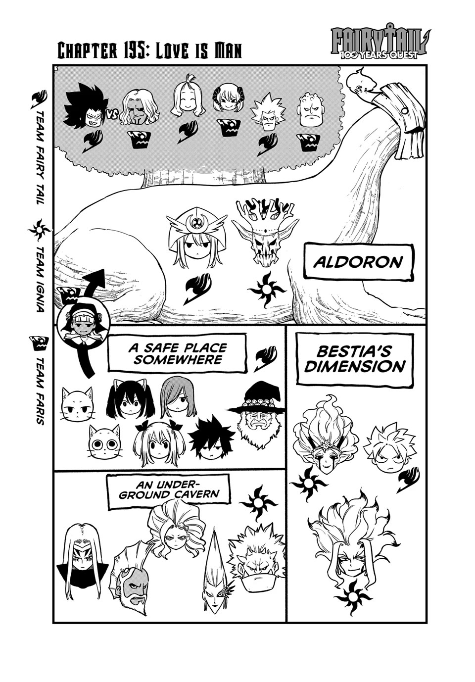 Fairy Tail: 100 Years Quest Chapter 195 page 1 - Chapter 195: Love is Man