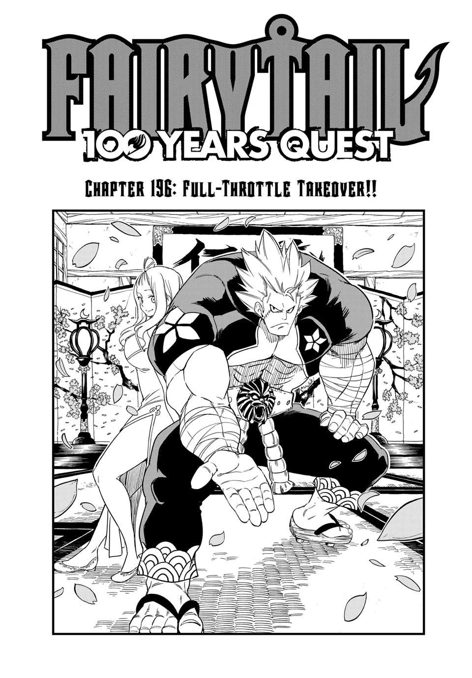 Fairy Tail: 100 Years Quest Chapter 196 page 1 - Chapter 196: Full Throttle Takeover