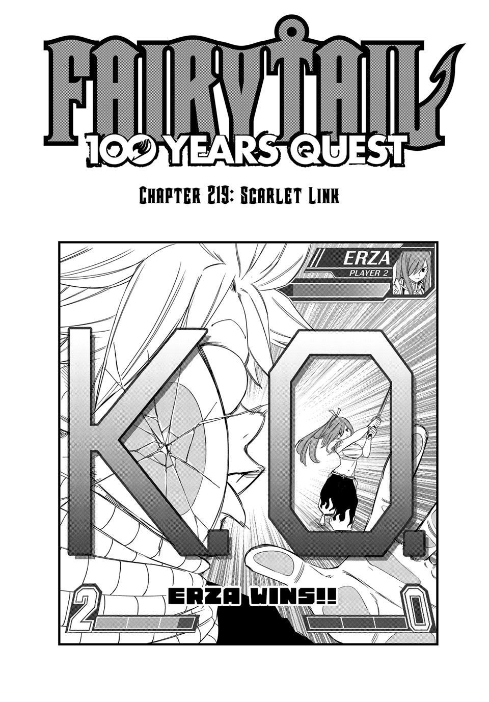 Fairy Tail: 100 Years Quest Chapter 219 page 1 - Chapter 219