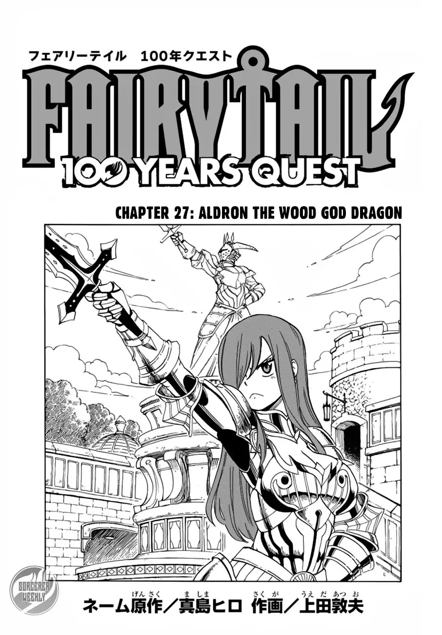 Fairy Tail: 100 Years Quest Chapter 27 page 1 - Chapter 27: Aldron The Wood God Dragon