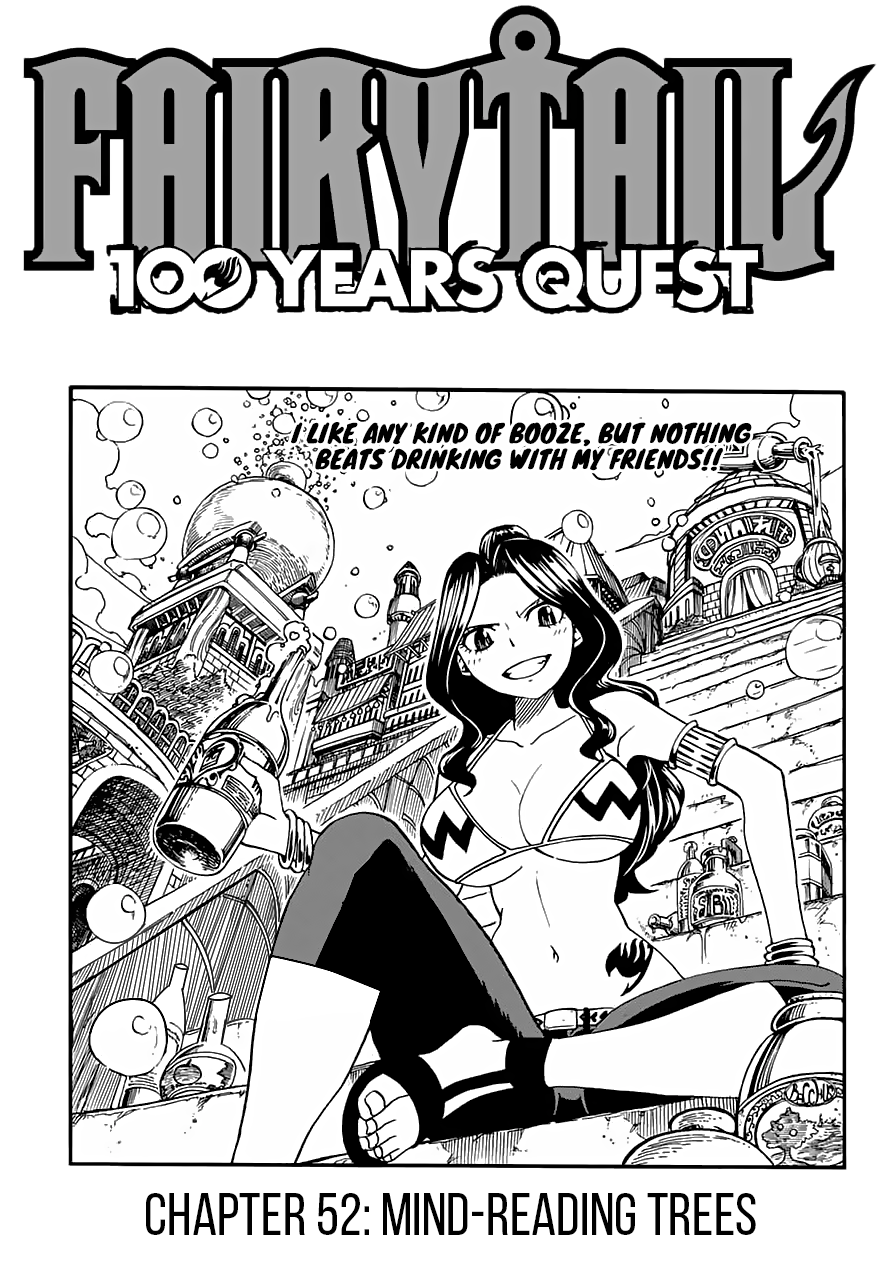 Fairy Tail: 100 Years Quest Chapter 52 page 1 - Chapter 52: Mind-Reading Trees