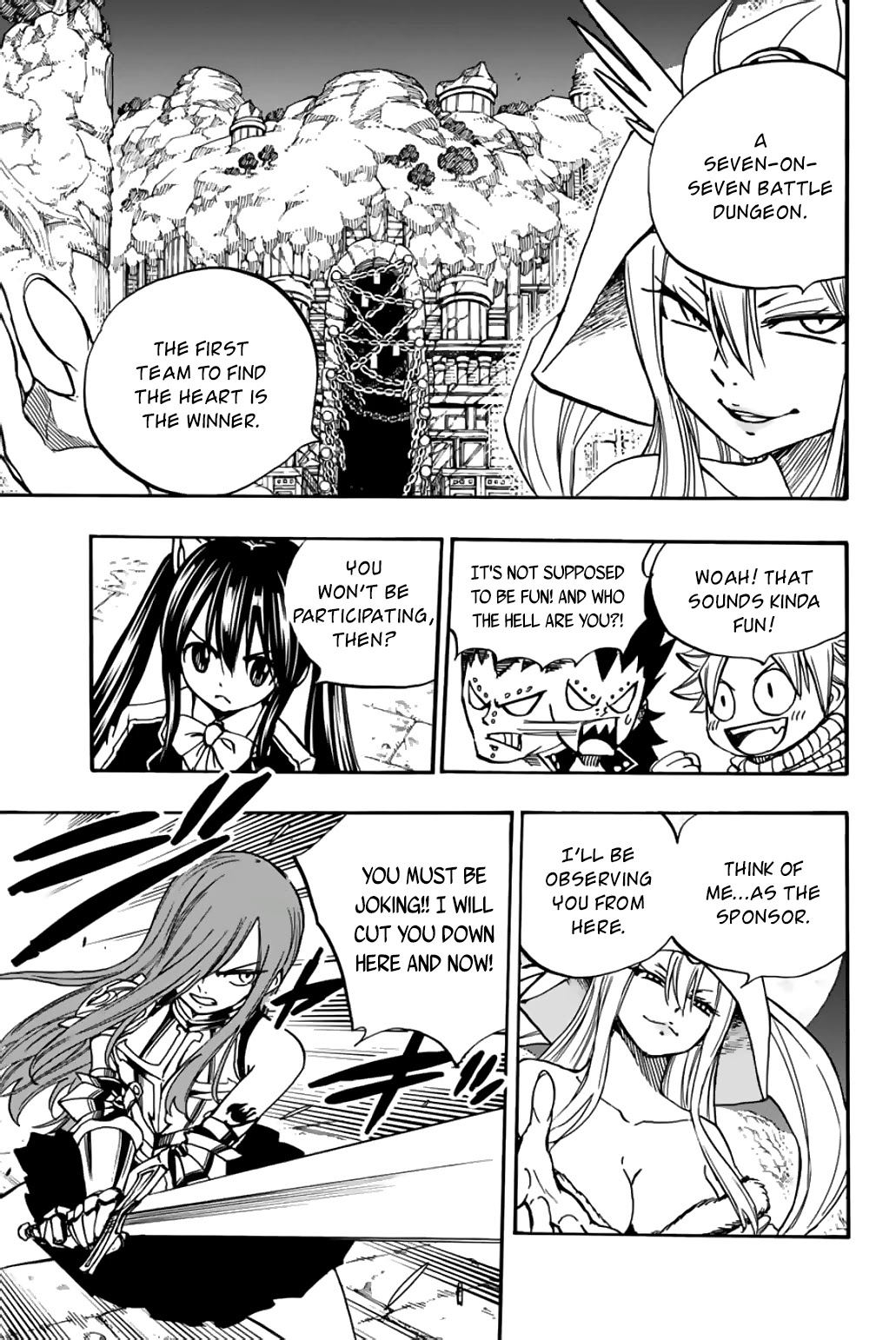 Fairy Tail: 100 Years Quest Chapter 94 page 8 - Chapter 94: Battle Dungeon