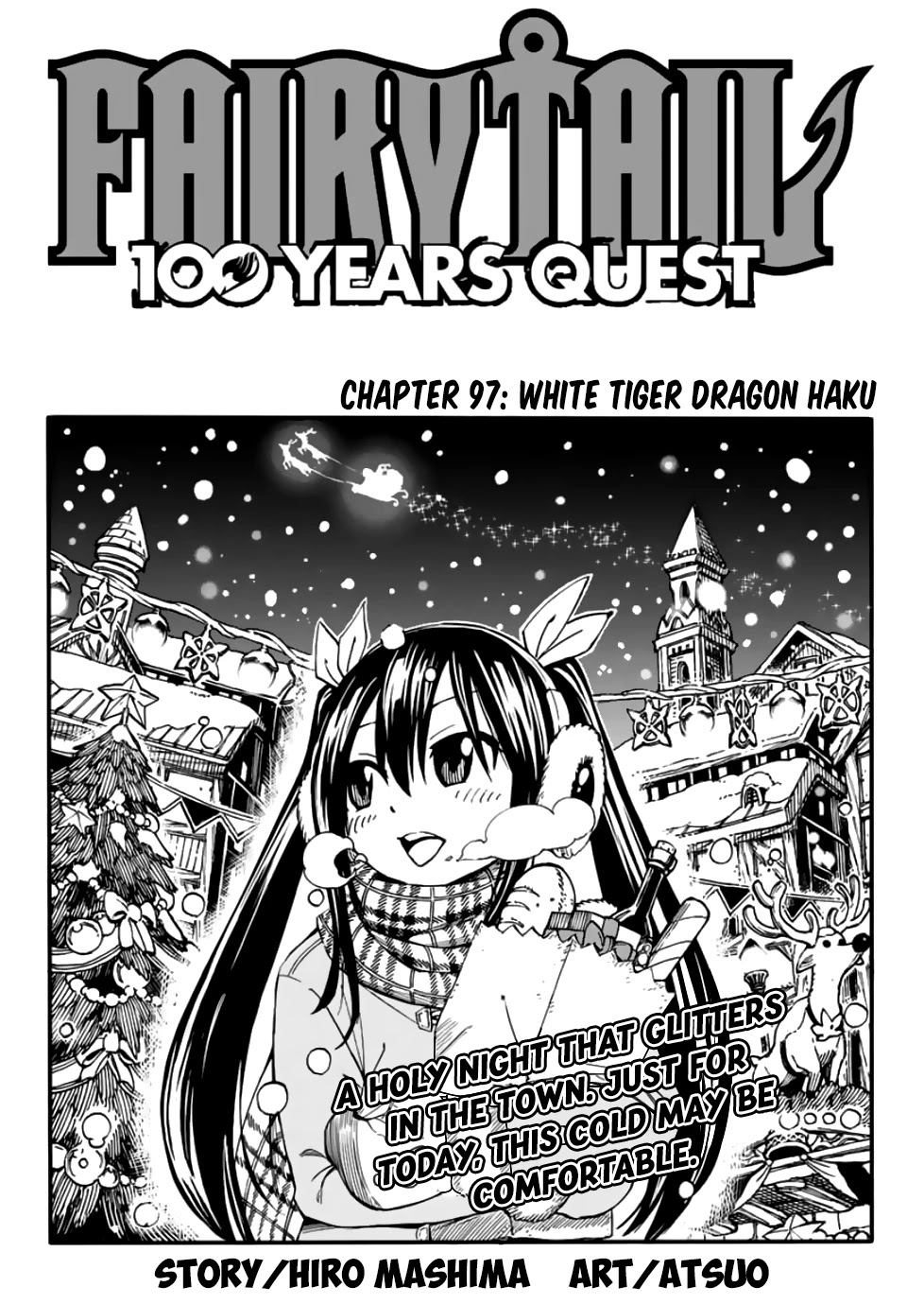Fairy Tail: 100 Years Quest Chapter 97 page 1 - Chapter 97: White Tiger Dragon Haku