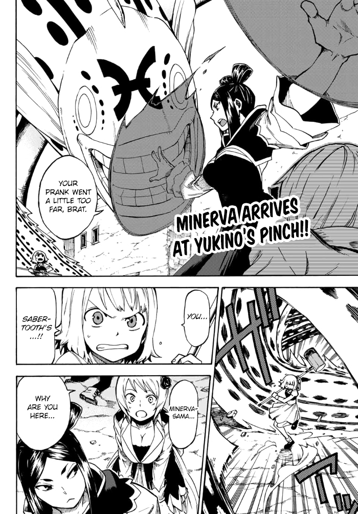 Fairy Tail Gaiden - Kengami no Souryuu Chapter 10 page 2 - Chapter 10: The Battle Between a Girl and a Woman