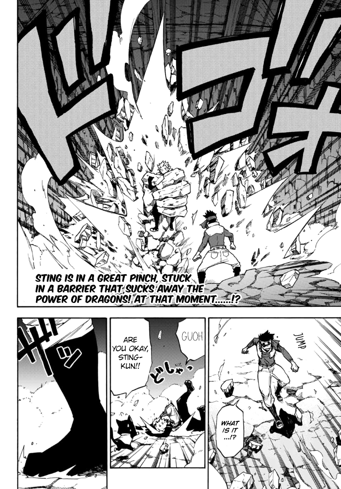 Fairy Tail Gaiden - Kengami no Souryuu Chapter 12 page 2 - Chapter 12: Sting's Great Pinch!