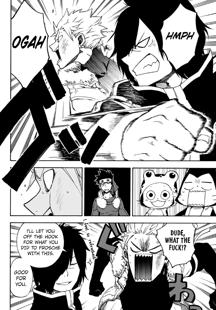 Fairy Tail Gaiden - Kengami no Souryuu Chapter 12 page 6 - Chapter 12: Sting's Great Pinch!