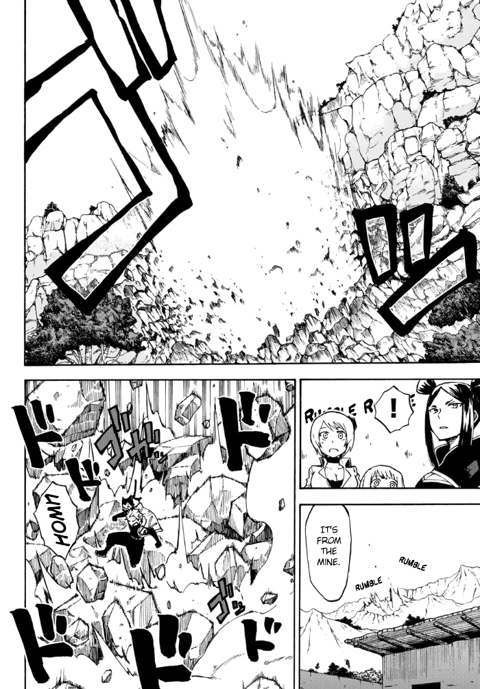 Fairy Tail Gaiden - Kengami no Souryuu Chapter 13 page 2 - Chapter 13: The Dragon of Stone