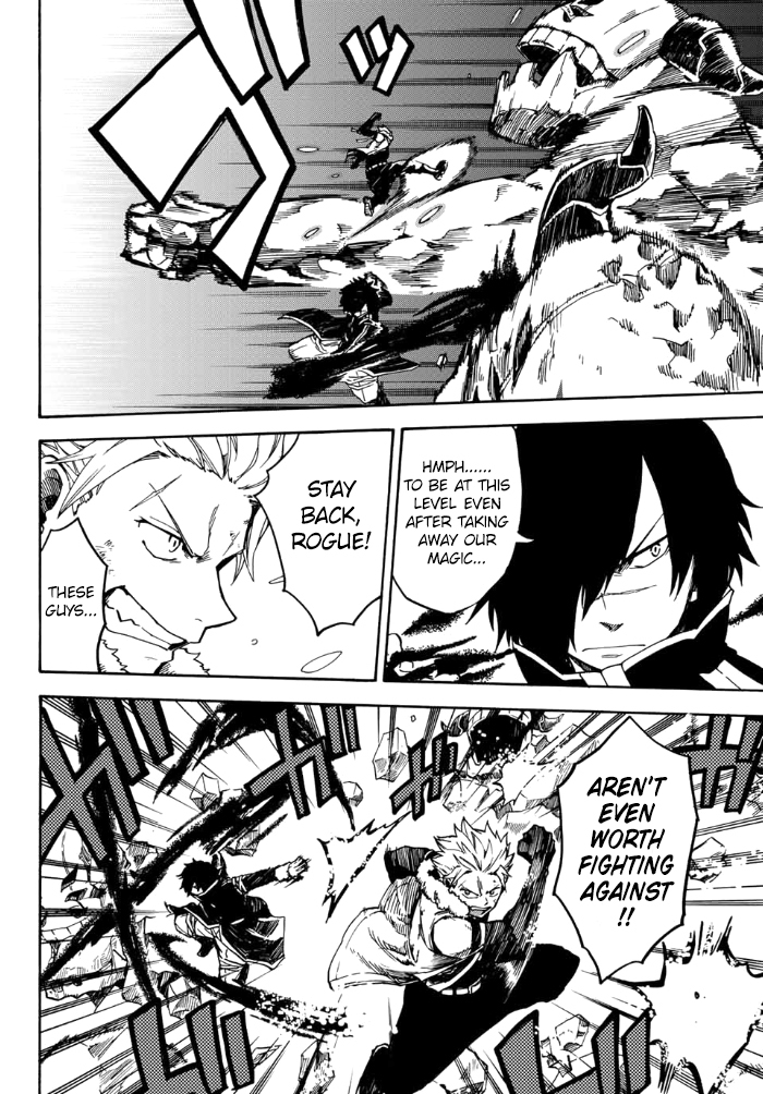 Fairy Tail Gaiden - Kengami no Souryuu Chapter 13 page 4 - Chapter 13: The Dragon of Stone