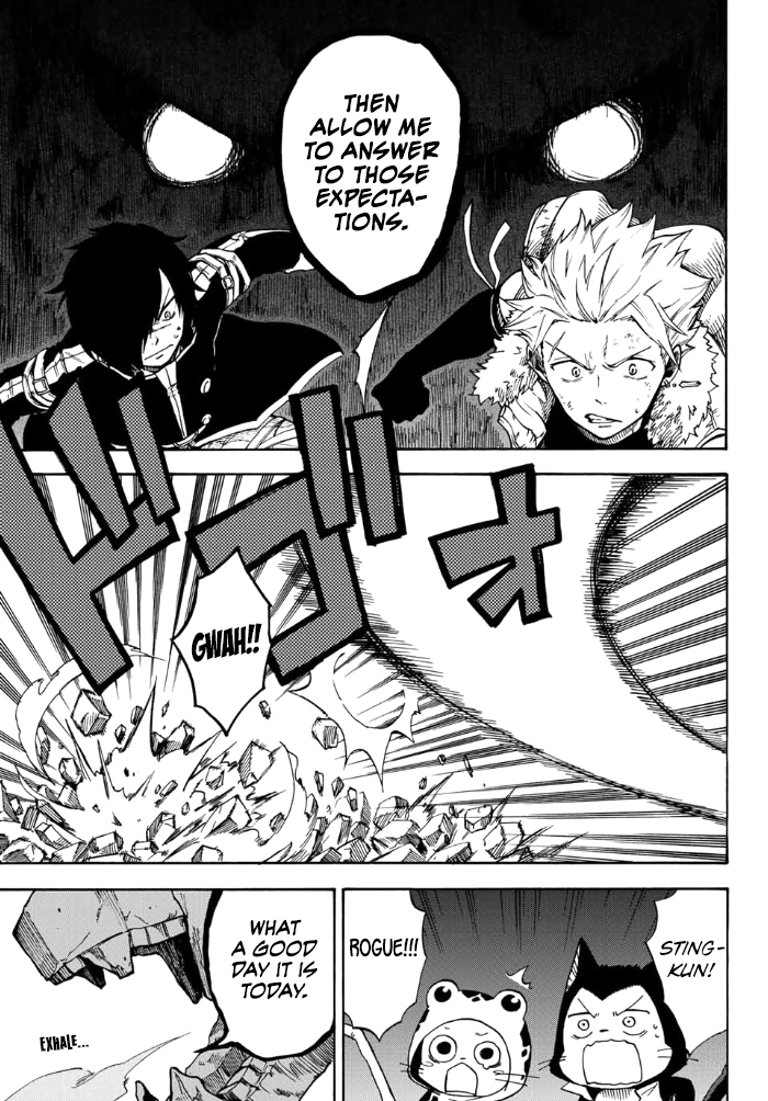Fairy Tail Gaiden - Kengami no Souryuu Chapter 13 page 5 - Chapter 13: The Dragon of Stone