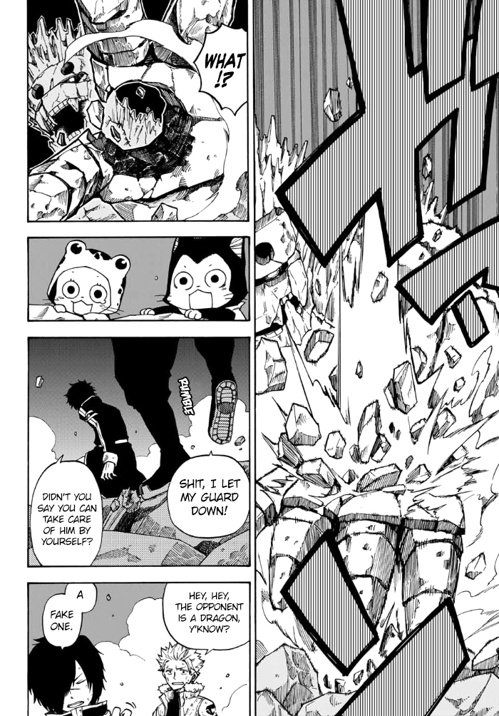 Fairy Tail Gaiden - Kengami no Souryuu Chapter 13 page 8 - Chapter 13: The Dragon of Stone