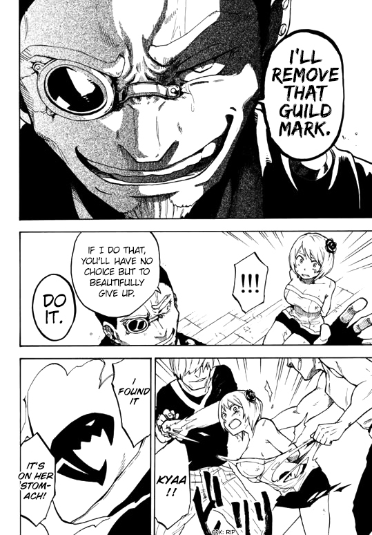 Fairy Tail Gaiden - Kengami no Souryuu Chapter 2 page 10 - Chapter 2: Ancient Magic Weapon