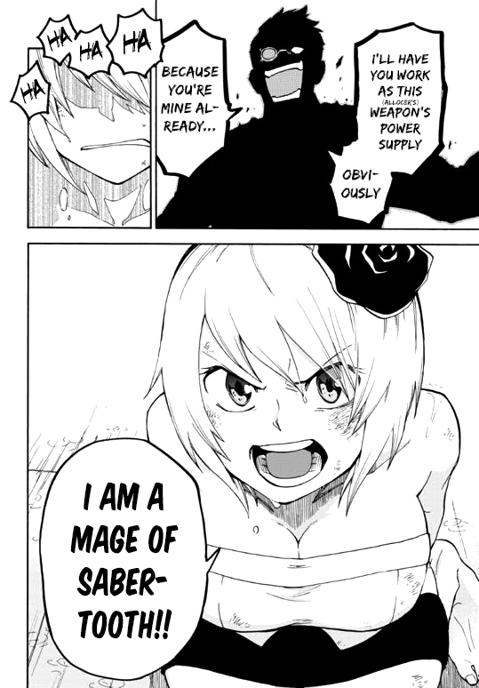Fairy Tail Gaiden - Kengami no Souryuu Chapter 2 page 8 - Chapter 2: Ancient Magic Weapon